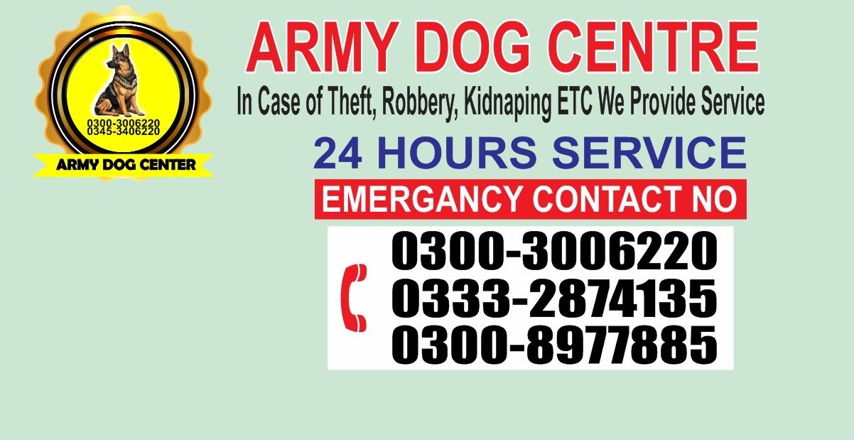 Army Dog Center  |  naya chhor | 03332874135 | 24/7