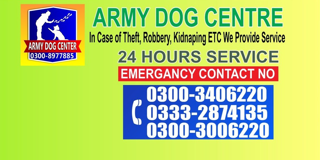 Army Dog Center  |   chohar cantt| 03332874135 | 24/7