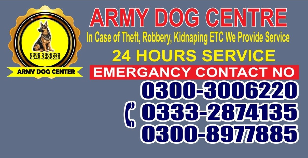 Army Dog Center  ||  kharian   || 03332874135 ||24/7||