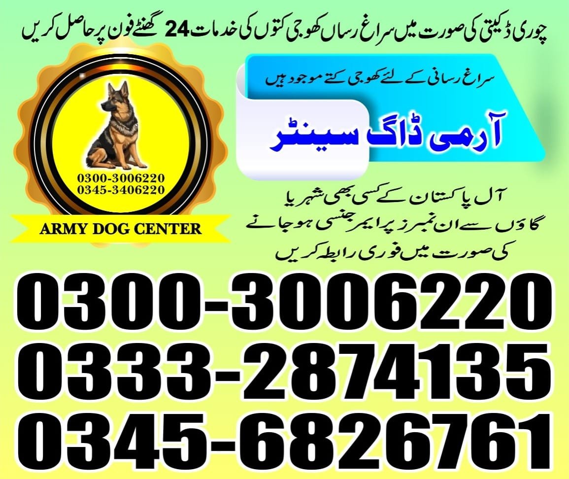 Army Dog Center  ||    deona mandi|| 03332874135 ||24/7||