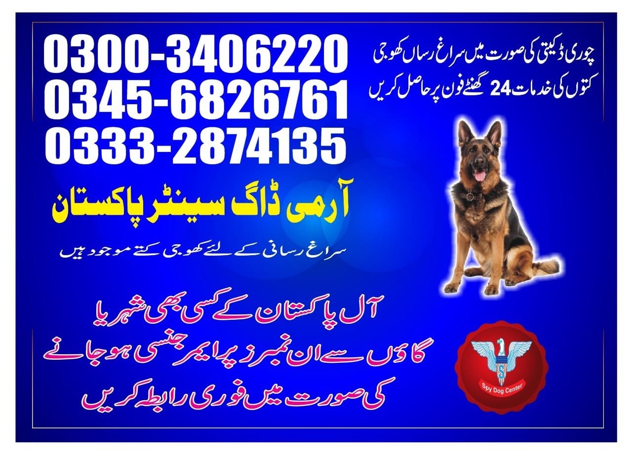 Army Dog Center |     jati | 03332874135