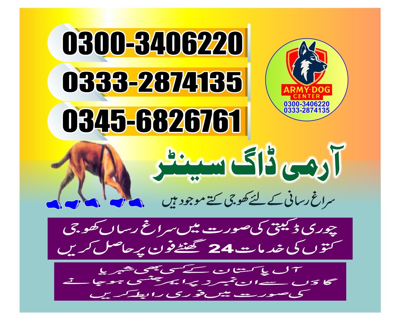 Army Dog Center  || jati    || 03332874135 ||24/7||