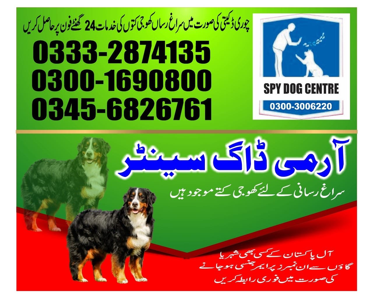 ARMY DOG CENTER | charsadda | 03332874135